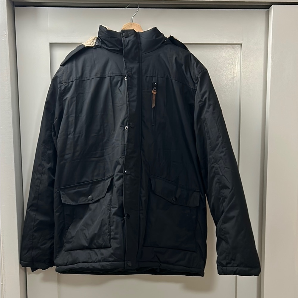 Truppa Men's Black Winter Jacket